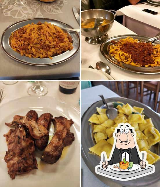 Cibo al Ristorante Squadrani