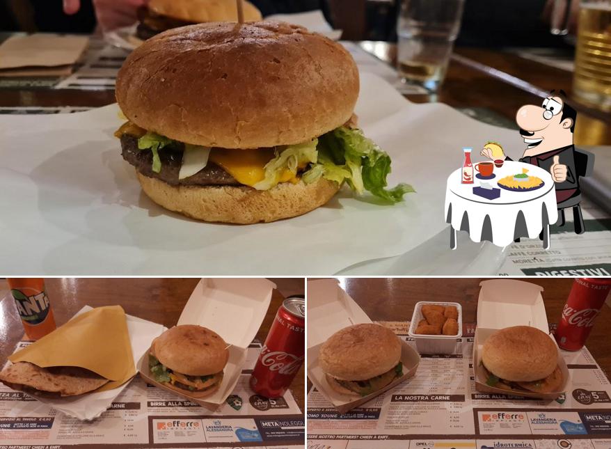 Prenditi un hamburger a RISTORANTE Da Enry #simangia