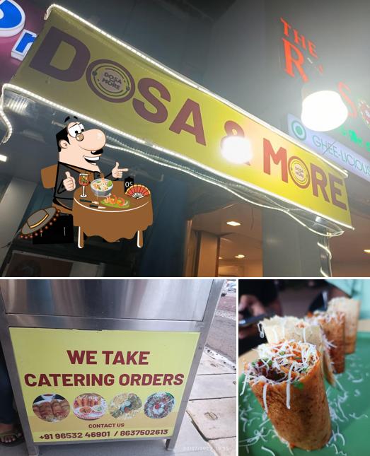 This is the photo depicting food and exterior at Dosa and More