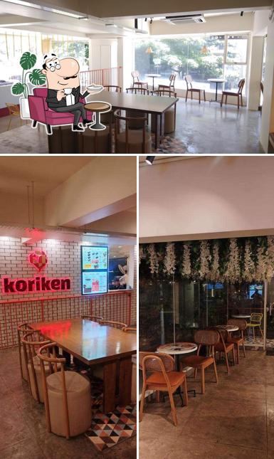 The interior of Koriken