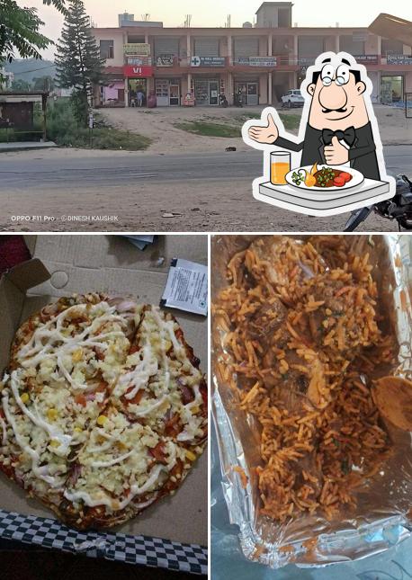 The restaurant's food and exterior