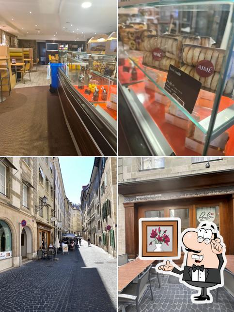 Gli interni di Aimé Pouly Four de Bourg