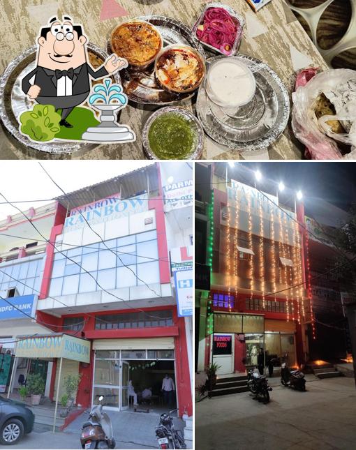 RAINBOW RESTAURANT is distinguished by exterior and food