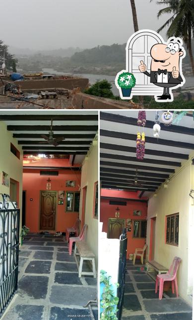 Take a look at the outside part of Riverside Homestay