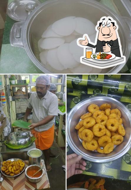 Meals at Swamy's hot foods (pure veg). J.Suguna Ram