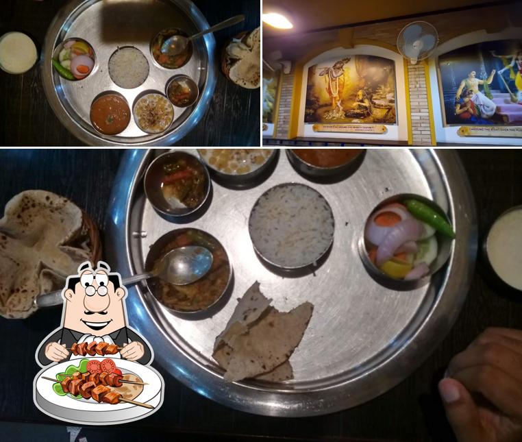 Food at Bhaj Govindam