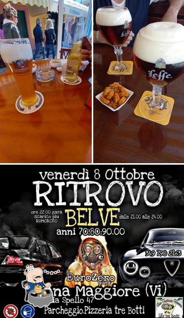 La cibo e esterno del ristorante