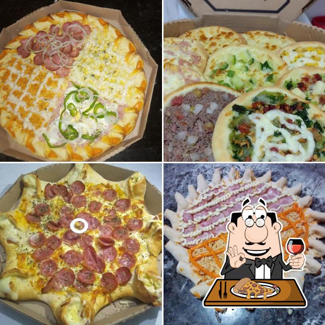 Consiga pizza no Bella Candeal pizzaria esfiharia