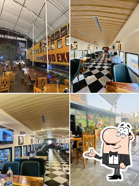 The interior of Boche Food Express