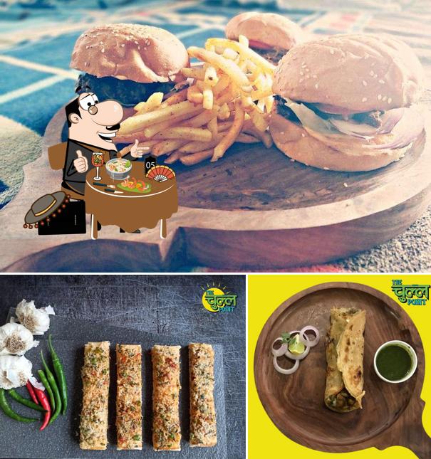 Food at Chull pizza cafe