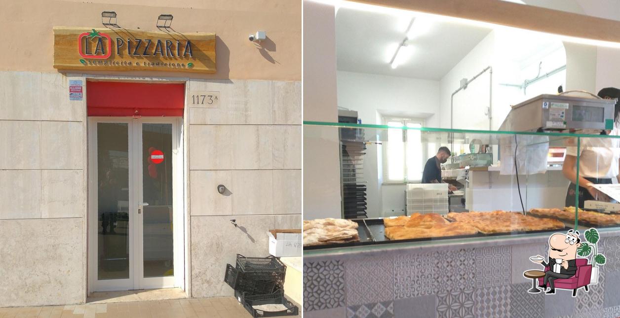 Gli interni di La Pizzaria - Pizzeria a Taglio Labaro