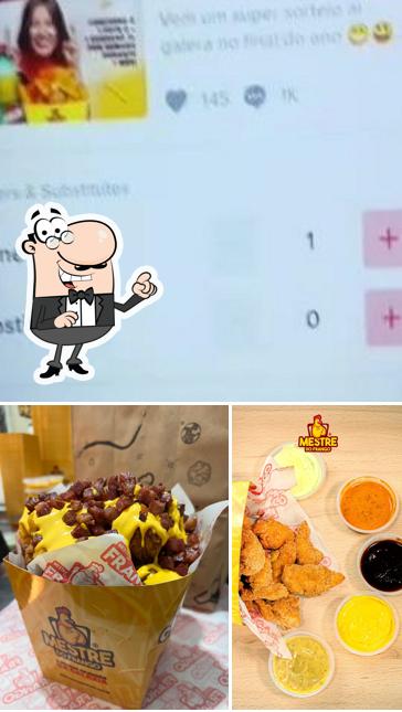 O interior do Mestre do Frango Cachoeirinha