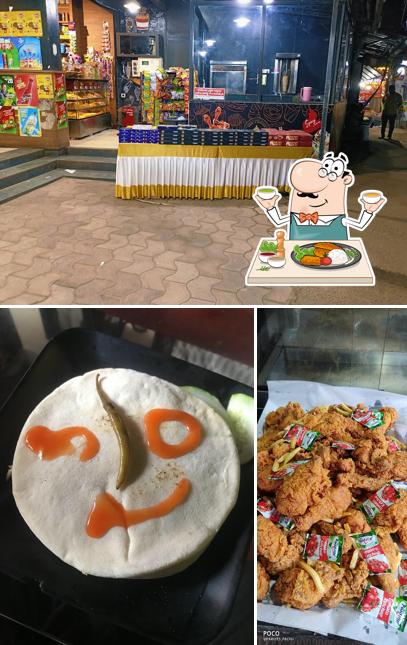 This is the picture displaying food and interior at Moms bakery cafe