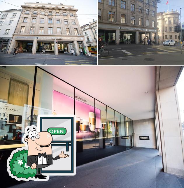 Gli esterni di Nespresso Boutique