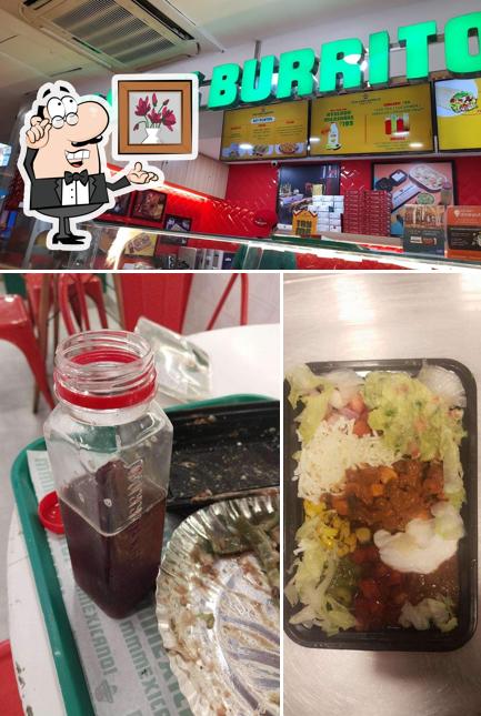 Check out how New York Burrito Company looks inside