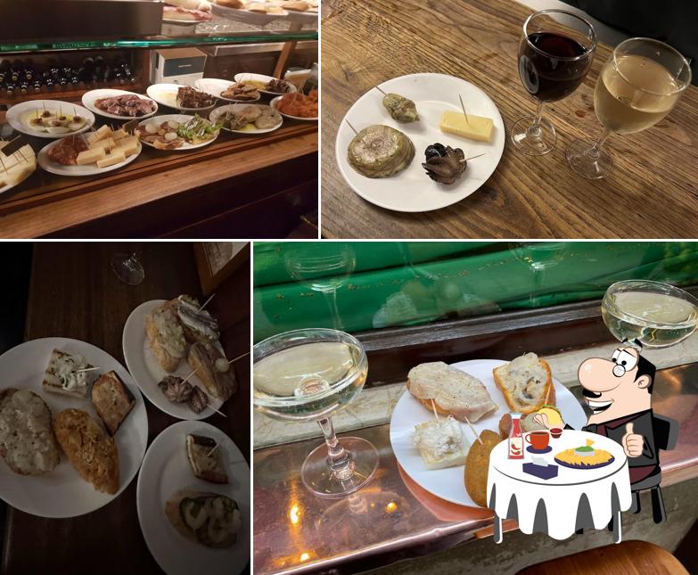 Piatto di formaggi al Cantina do Mori