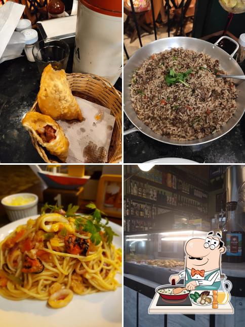 Arroz frito em Boteco Damião