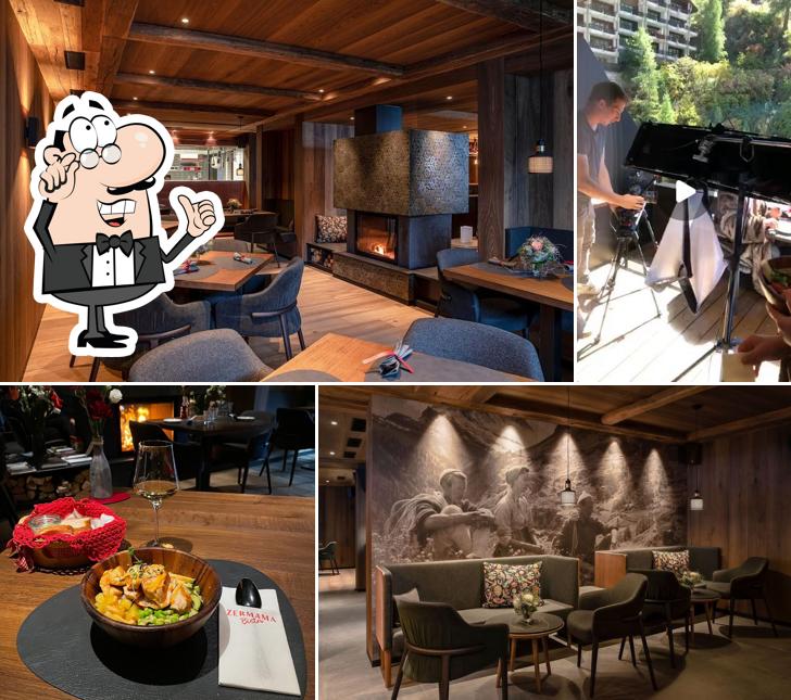 Gli interni di Zermama Bistro