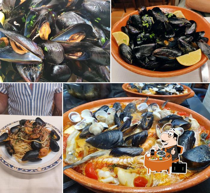 Cozze al Ristorante La Cascina