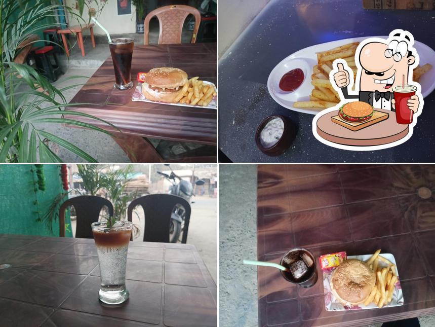 Hamburger at Burger Goons