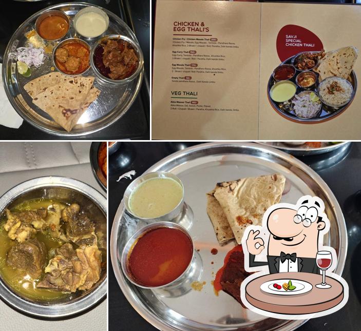 Food at SAVJI HOTEL CHANDRASHILA DELUXE