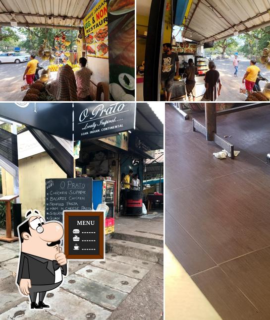 Check out the daily specials on the blackboard