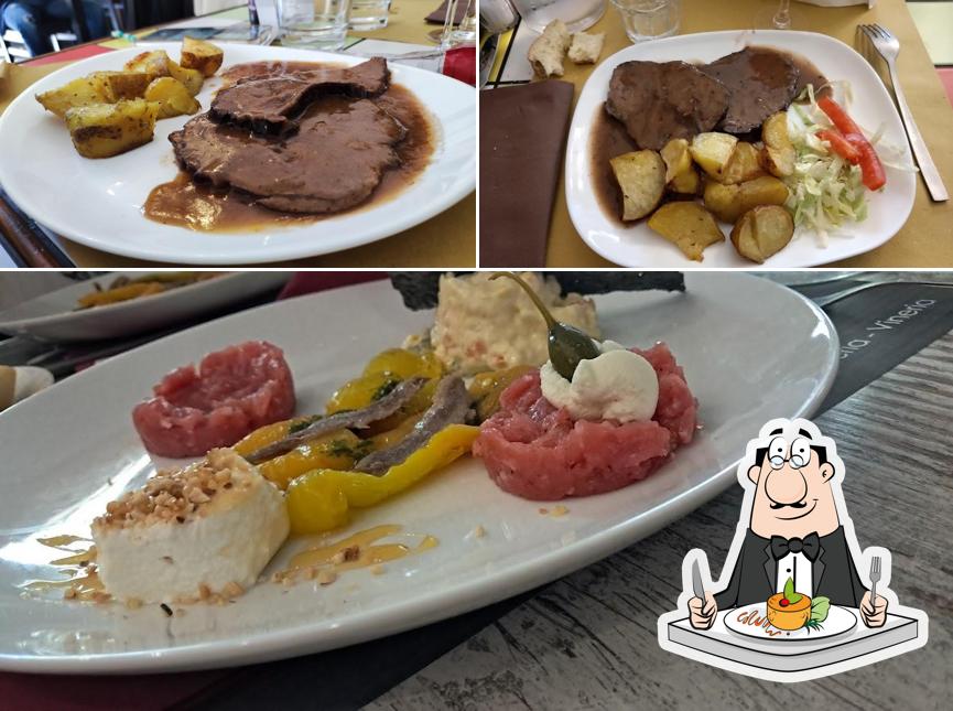 Platti al Osteria del Palio