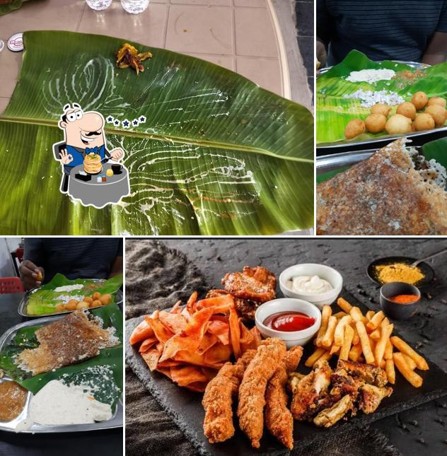 Take a look at the photo depicting food and exterior at Ghantasala Tiffin center