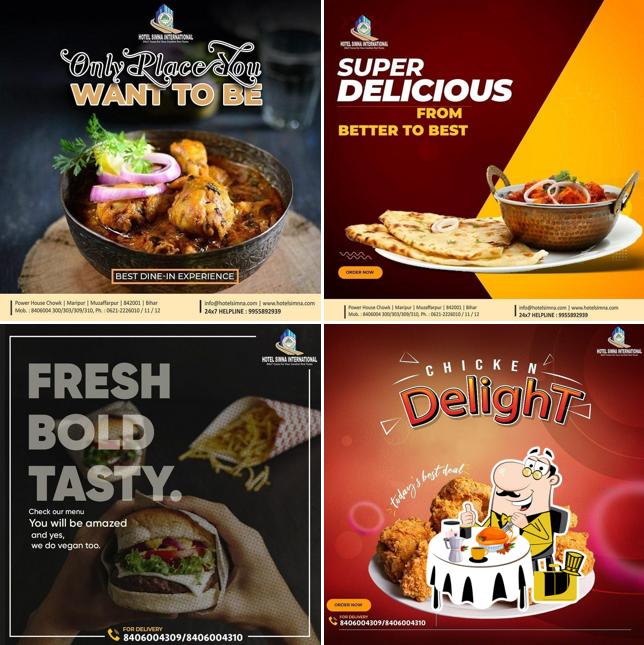Food at Hotel Simna International