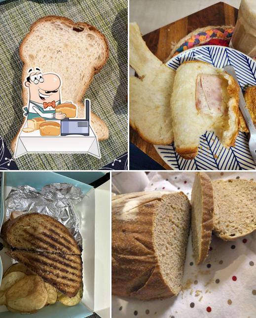 Garlic bread at Suchali's Artisan Bakehouse - GK 1