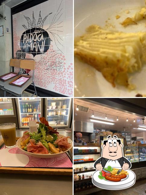 Comida em Padoca do Maní