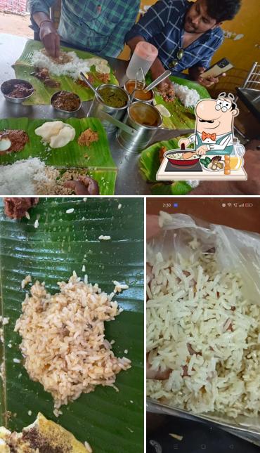 Fried rice at Sangeetha Mess