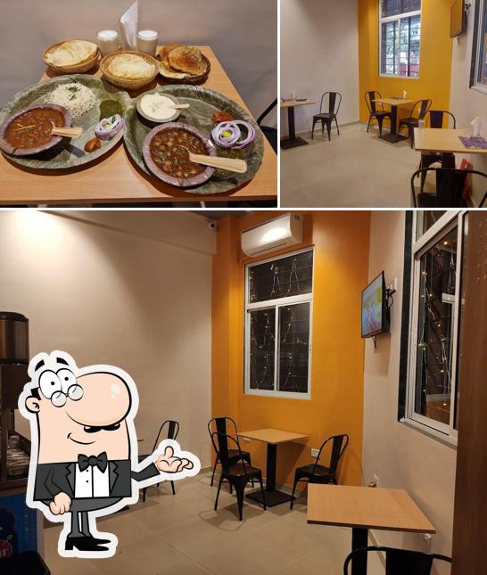 The interior of Jaslok Sweet & Farsan