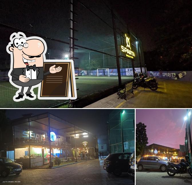 Check out the outside area of Al Taza - Kalamassery