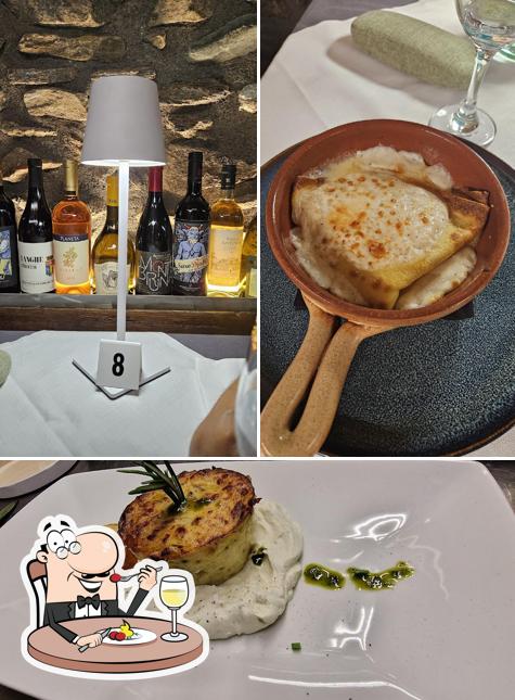 Cibo al Ristorante Grotta del Cervo