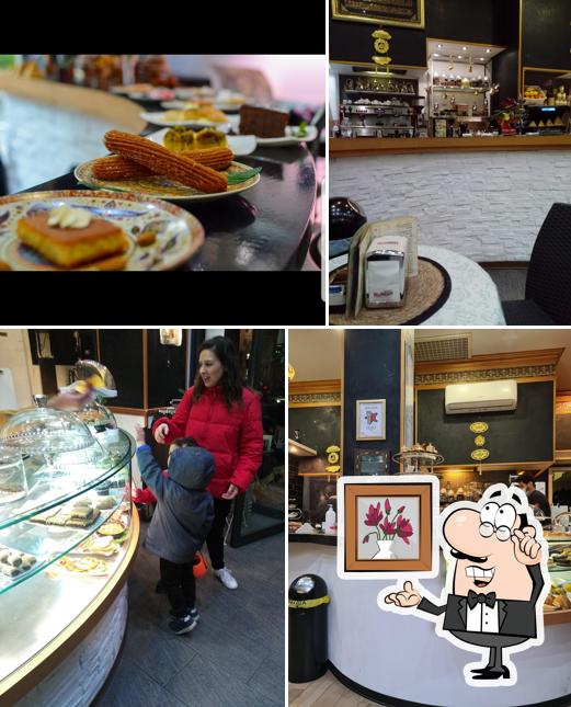 Gli interni di Caffè La Sfinge