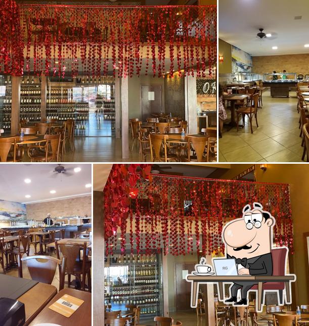 Veja imagens do interior do O Rei do Camarão