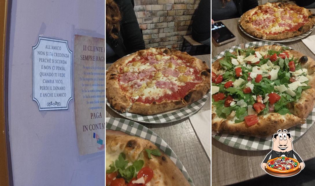 A Pizzeria Fontana Vecchia, puoi provare una bella pizza