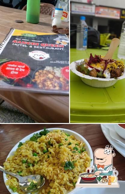 Fried rice at Hotel sanchi Queen & restaurant