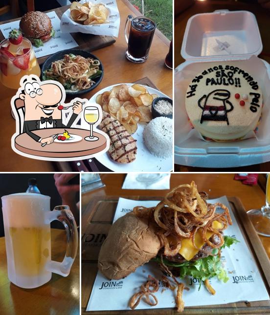 Platos en Join Burger - steakhouse & bar
