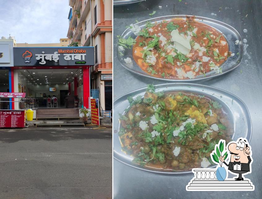 The exterior of Mumbai Dhaba Pure veg