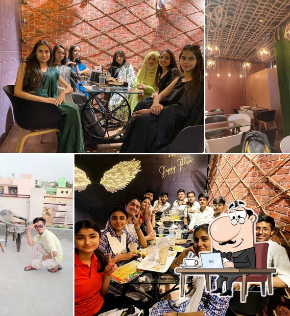 The interior of Samosa junction jammu