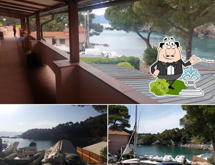 Gli esterni di Hotel Fiascherino