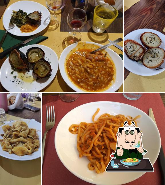 Platti al Osteria Del Gatto