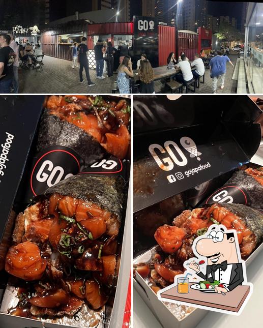 A imagem do Go Japa Food’s comida e exterior