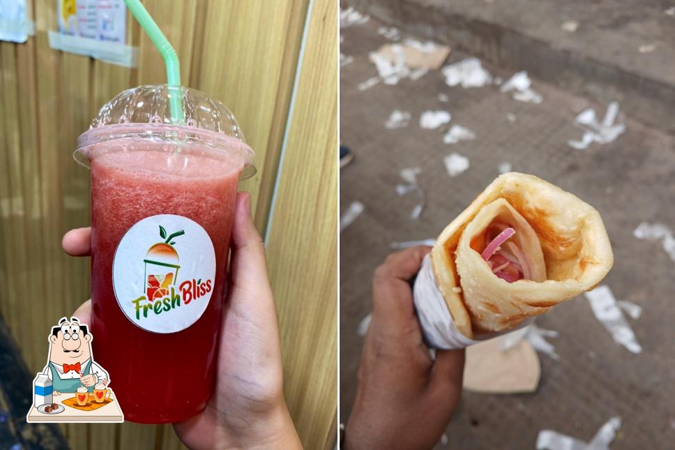 Enjoy a beverage at Fresh Bliss