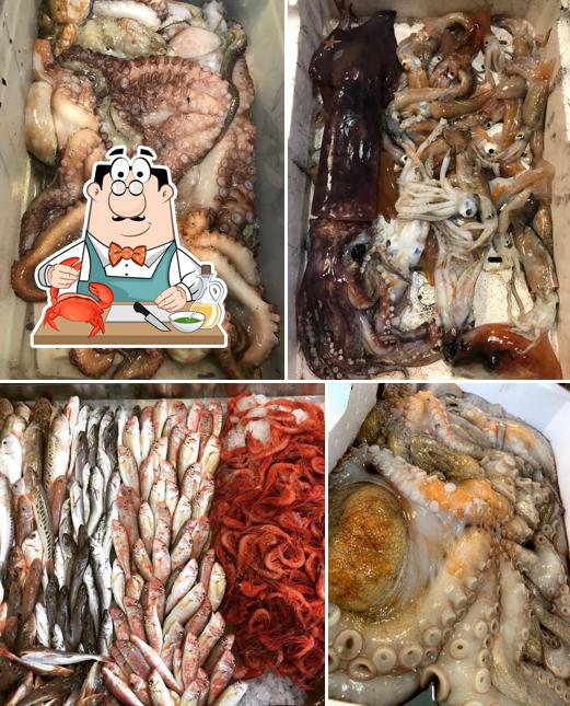 Ordina tra i vari piatti di mare disponibili a Pescheria Onda di Pino Lembo