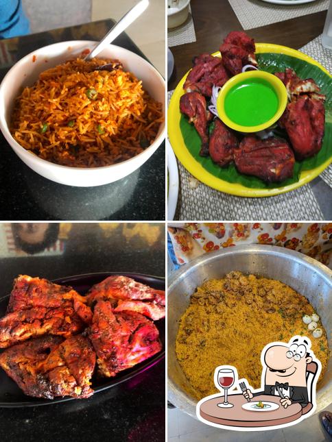 Meals at Halal Kattu Biriyani