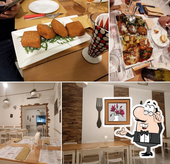 Gli interni di Tinchite' trattoria pub