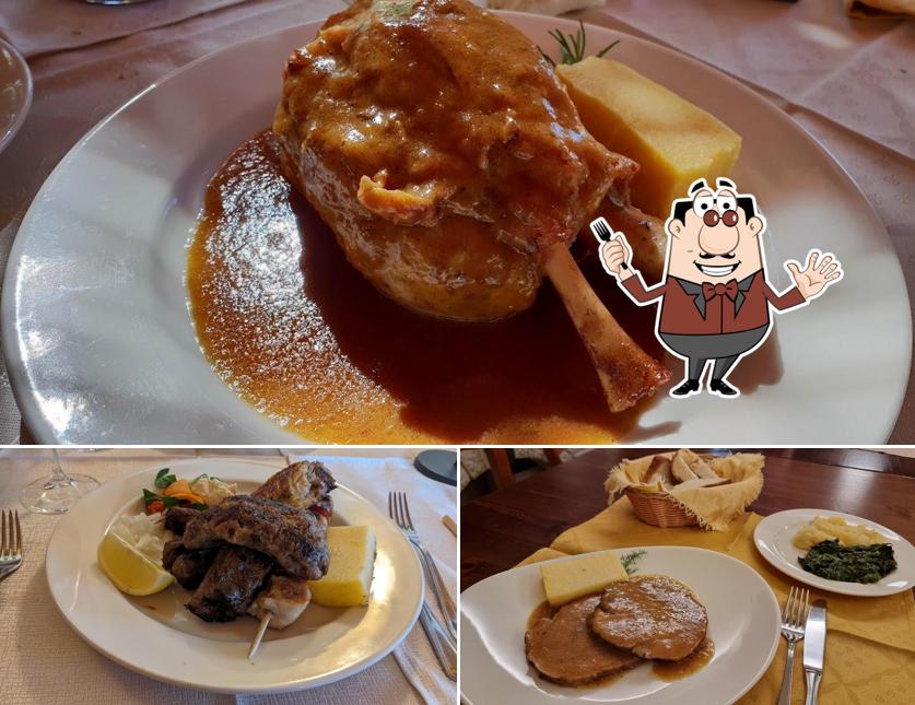 Platti al Trattoria Da Andrea